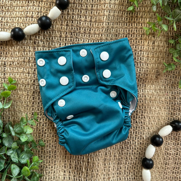 Tranquil Tropics Solid Collection Newborn AIO