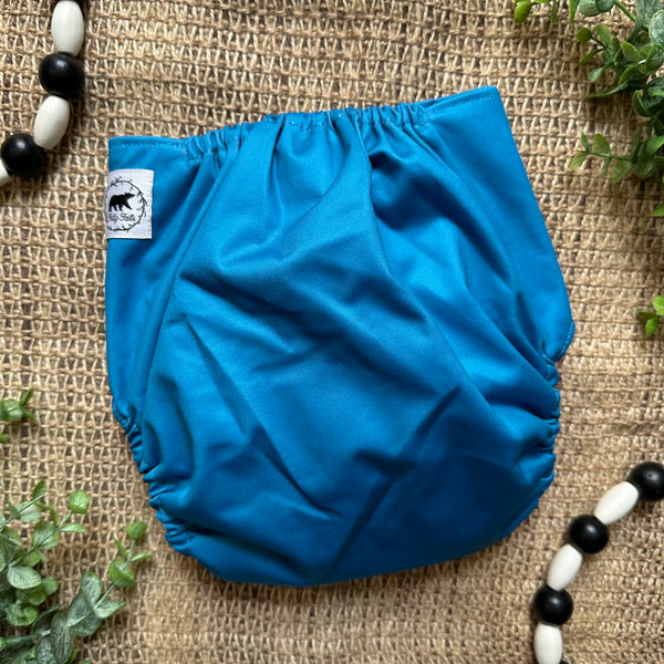 Tranquil Tropics Solid Collection XL Pocket Diaper