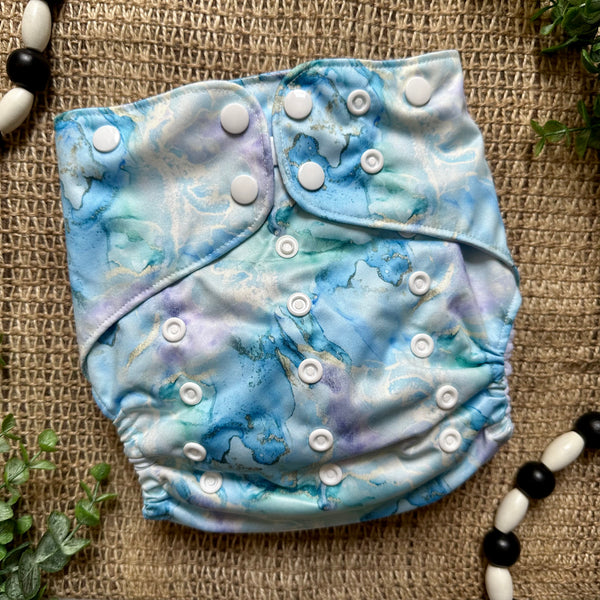 Blissful Tides XL Pocket Diaper