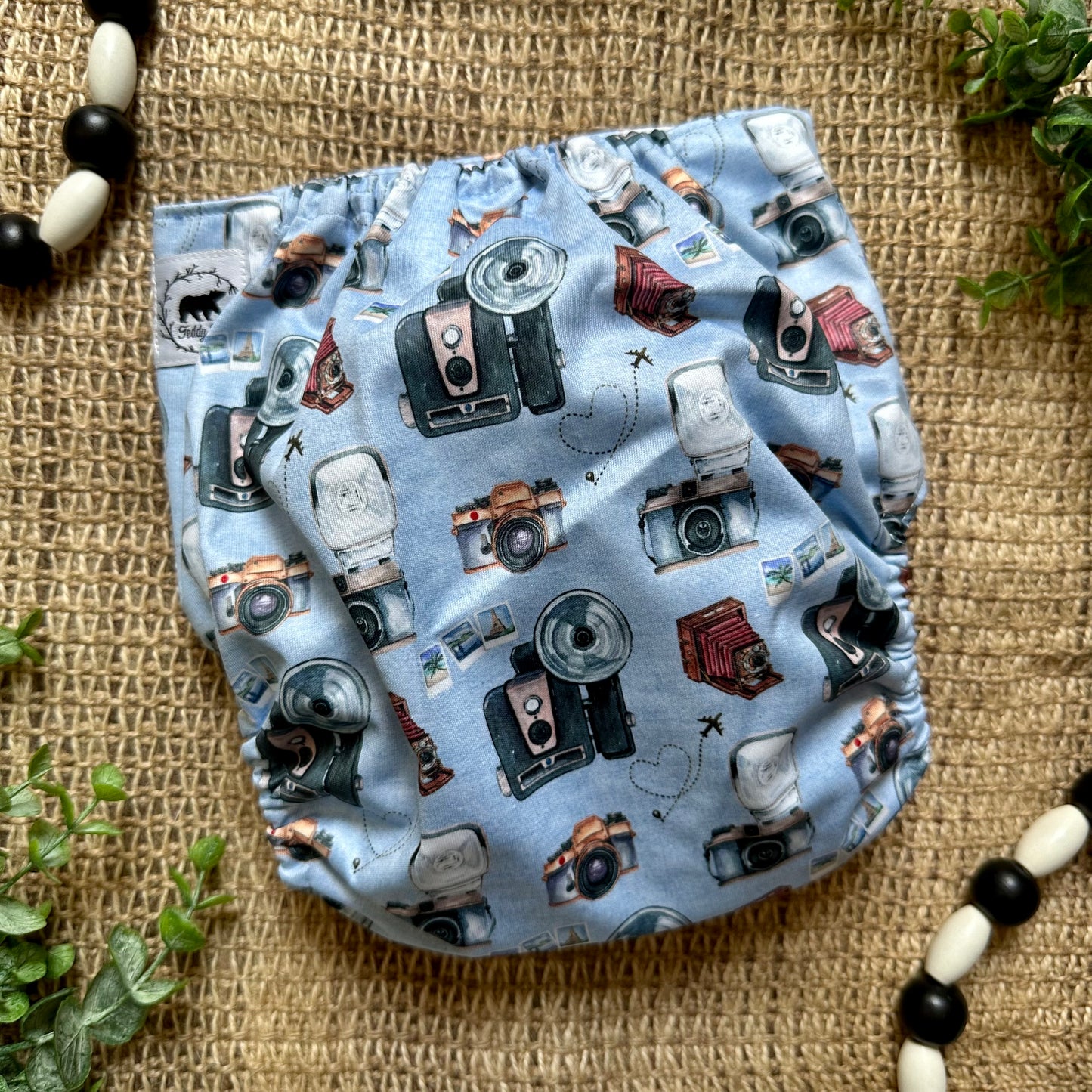 Travelers Vintage Snapshot XL Pocket Diaper