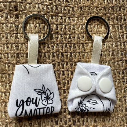 Mini Diaper Keychain (Round 9)