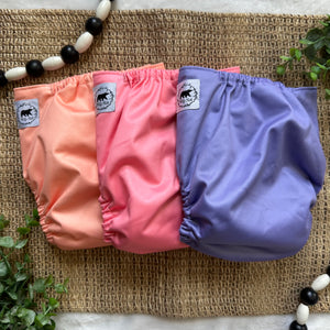 Summertime Solids Collection OS Pocket Diaper