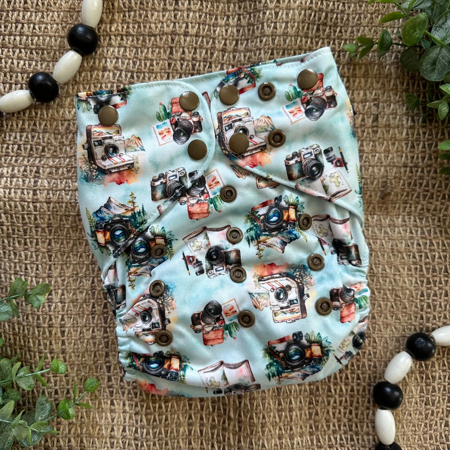 Odyssey Vintage Snapshot OS Pocket Diaper