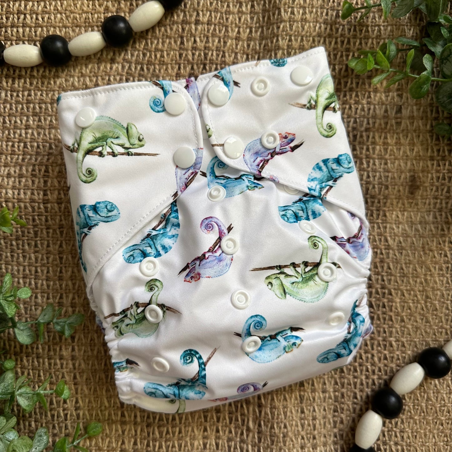 Chromatic Chameleons Mini Collection OS Pocket Diaper