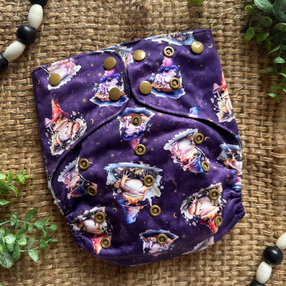 Toadstool Sorcery XL Pocket Diaper