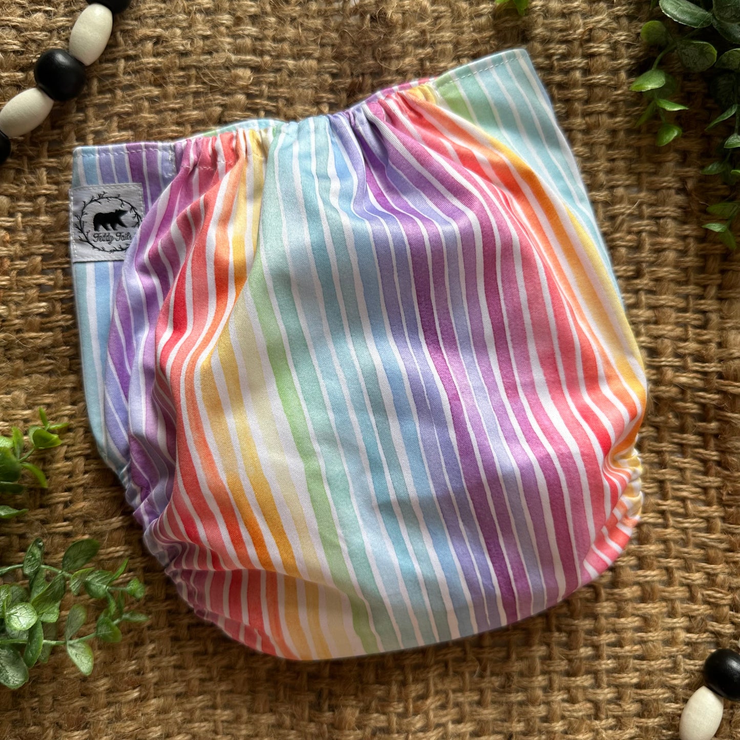 Rainbow Fish Mini Collection XL Pocket Diaper