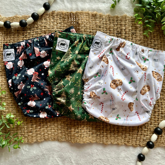 Christmas Mini Collection XL Pocket Diaper