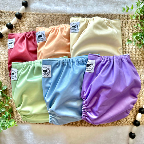 Fruity Solids Collection OS Pocket Diaper (In Stock)