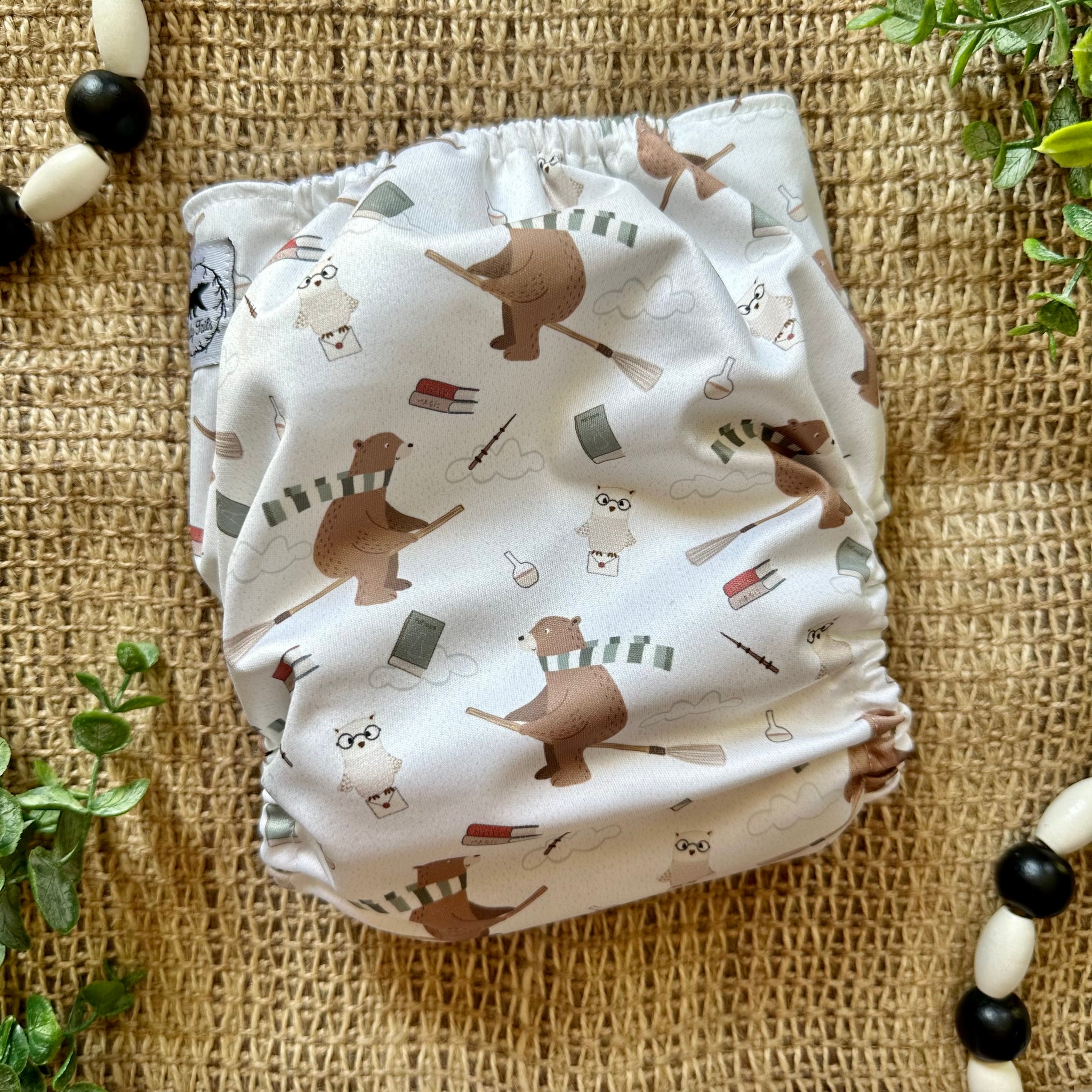 You're A Wizard, Beary OS Pocket Diaper (In Stock)