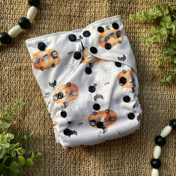 Boo-tiful Mini Collection OS Pocket Diaper (In Stock)