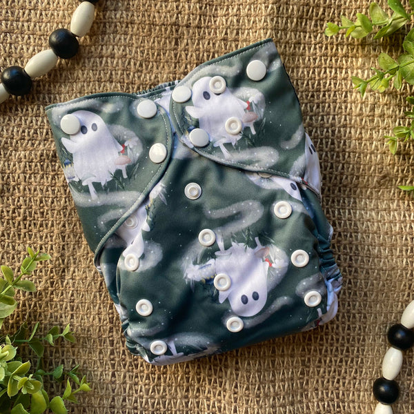 Boo-tiful Mini Collection OS Pocket Diaper (In Stock)