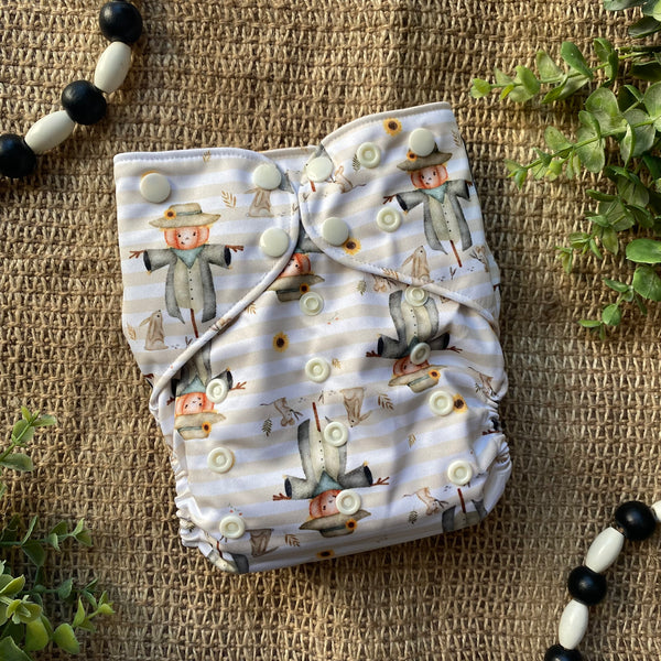 Scarecrow Bill OS Pocket Diaper (In Stock)