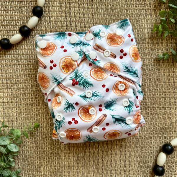 Spiced Cider OS Pocket Diaper (In Stock)