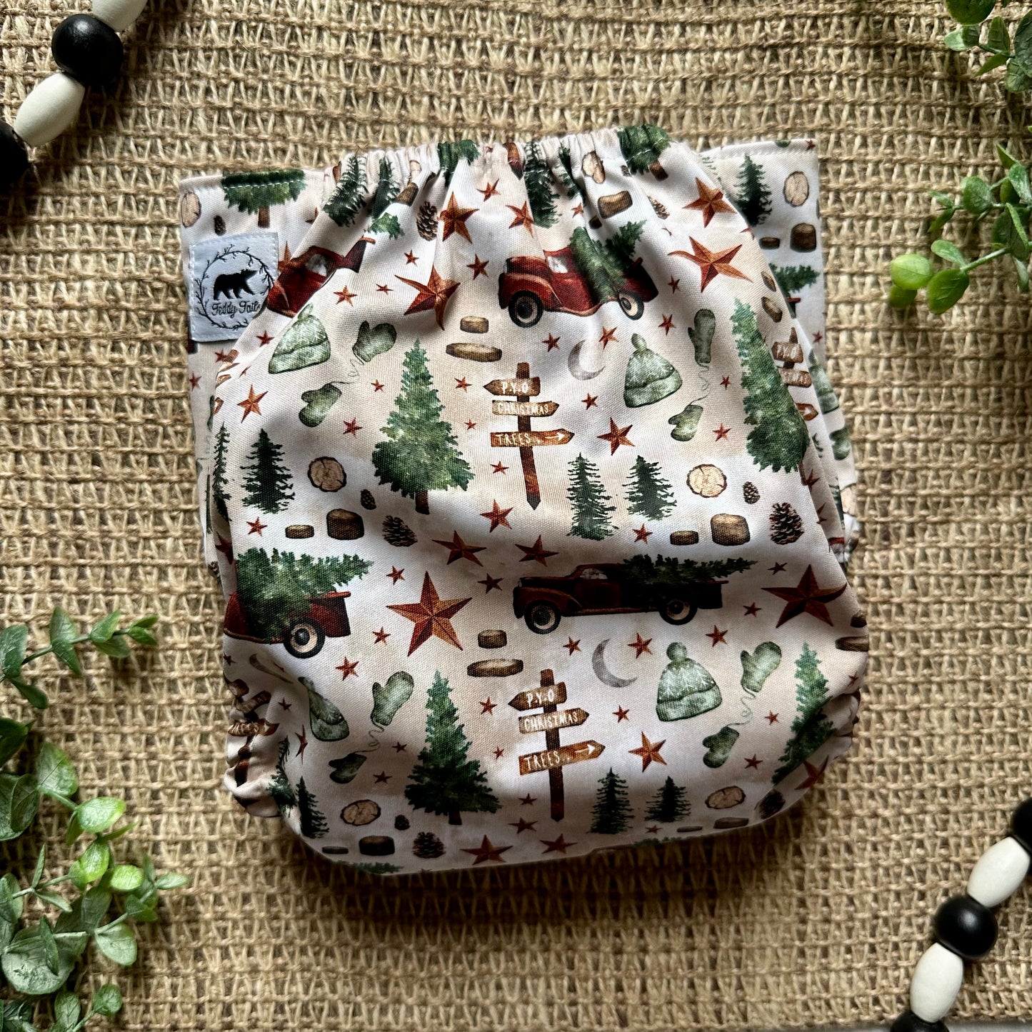 Among The Evergreens Mini Collection XL Pocket Diaper (In Stock)