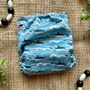 Jaws Mini Collection OS Pocket Diaper (In Stock)